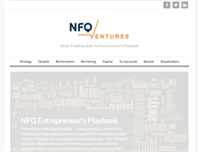 Tablet Screenshot of nfqventures.com